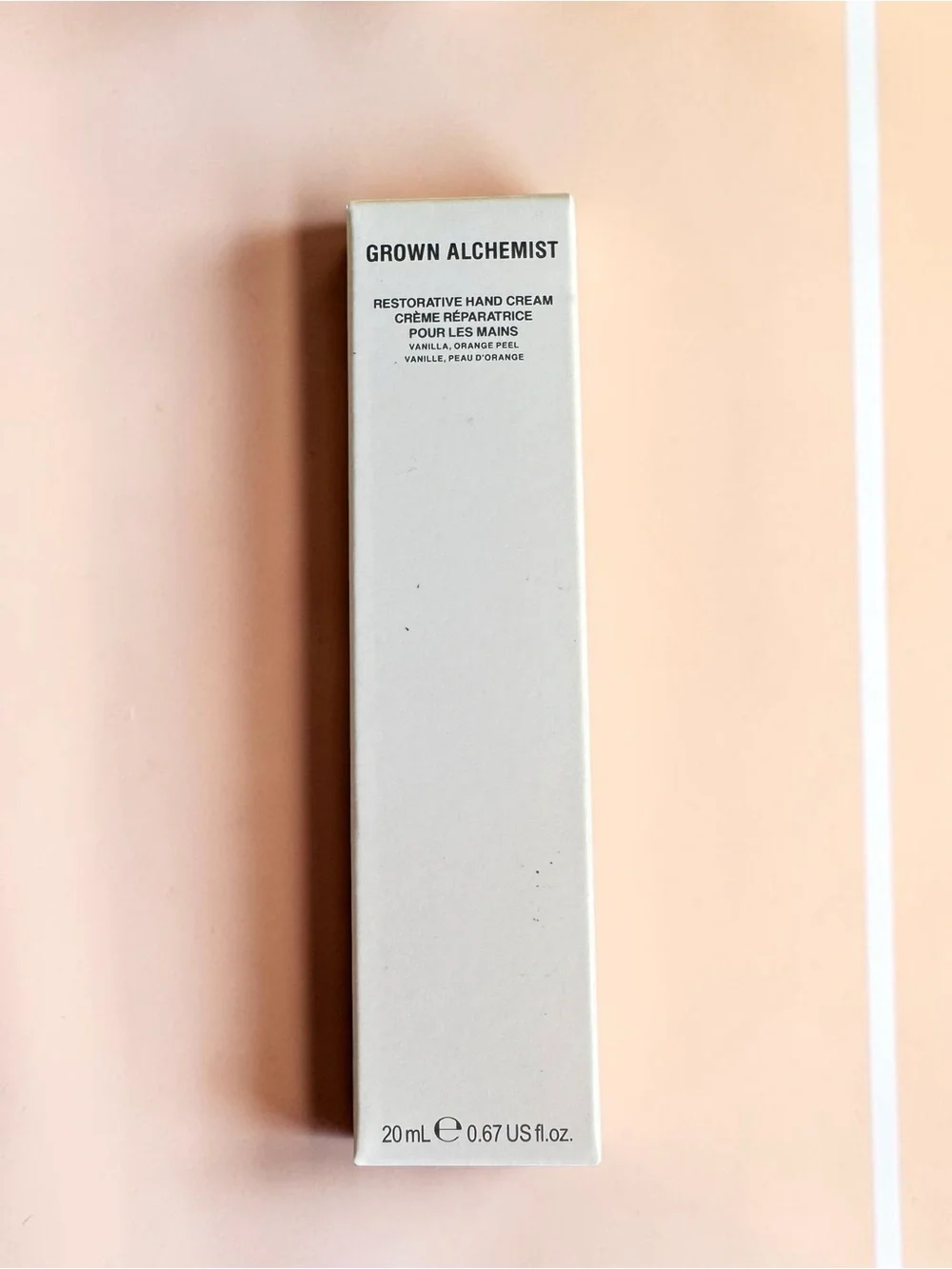 Grown Alchemist Hand Cream – Peach Pink Packaging